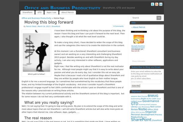 officeandbusiness.be site used Mantra