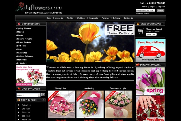 Twenty Ten theme site design template sample