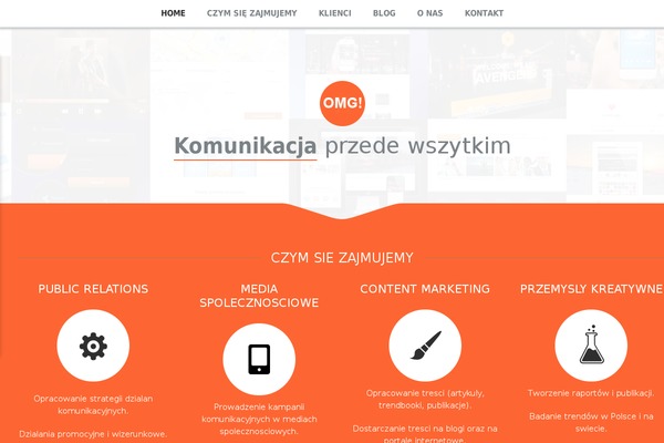 Author theme site design template sample