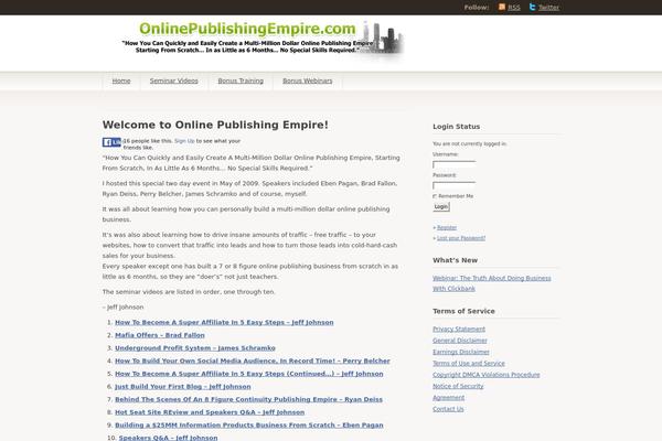Site using Audio Player plugin
