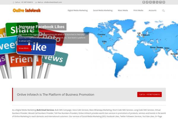 KadenceWP theme site design template sample