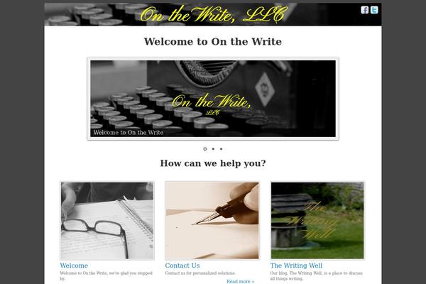 Mantra theme site design template sample