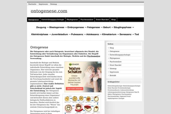 zeeMagazine theme site design template sample