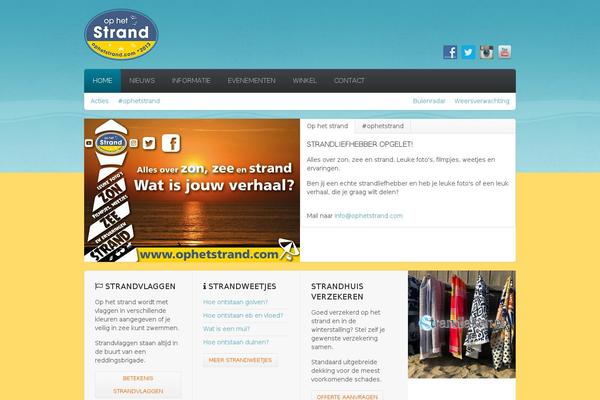 Avenue theme site design template sample