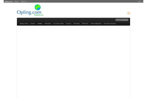 PageLines theme site design template sample