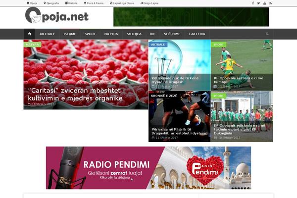 Foxiz theme site design template sample