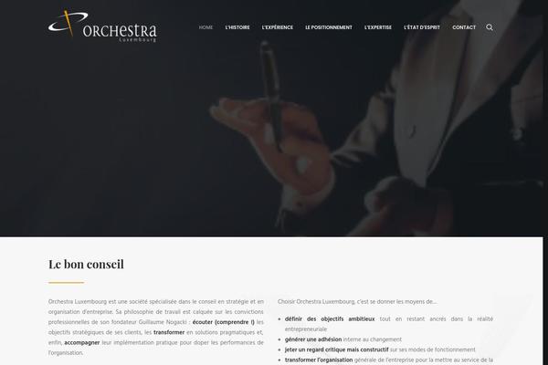 Uncode-child theme site design template sample