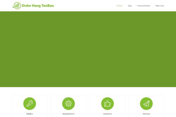 Total theme site design template sample