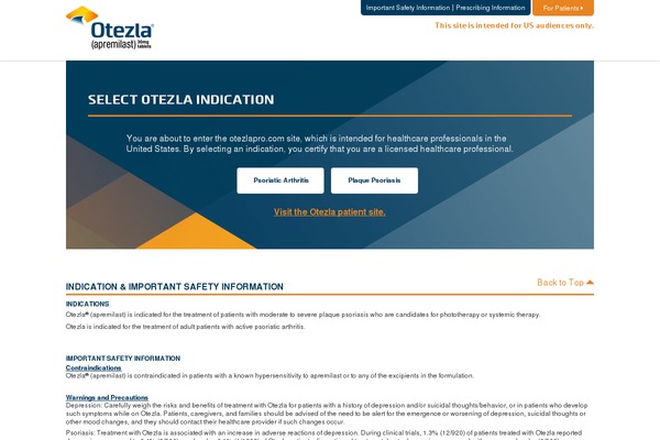 try-otezla theme websites examples
