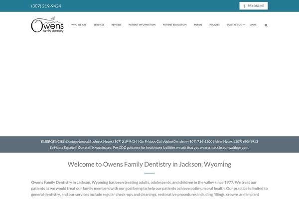 owensfamilydentistryjh.com site used Care