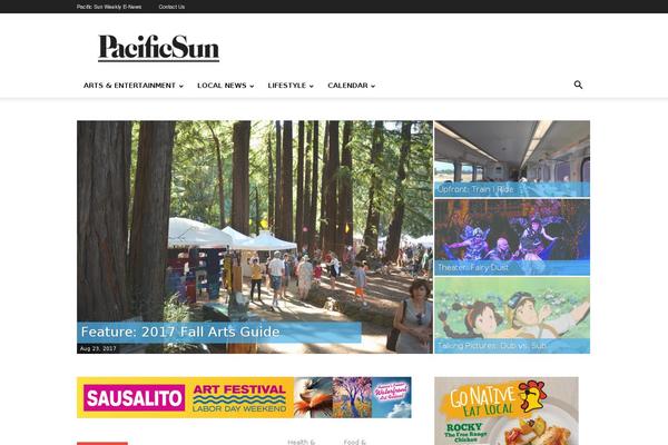 Newspaper Child theme site design template sample