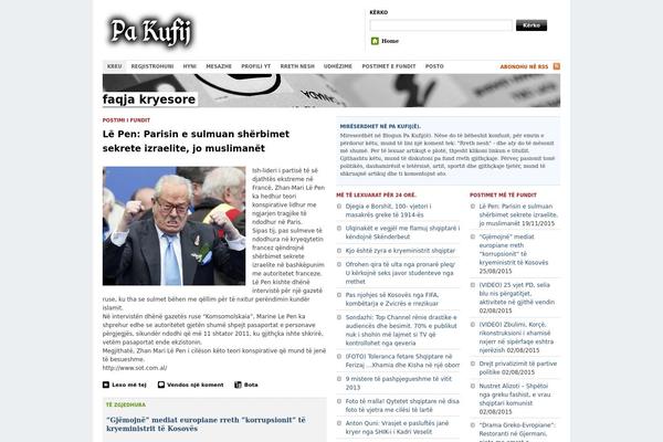 The Morning After theme site design template sample
