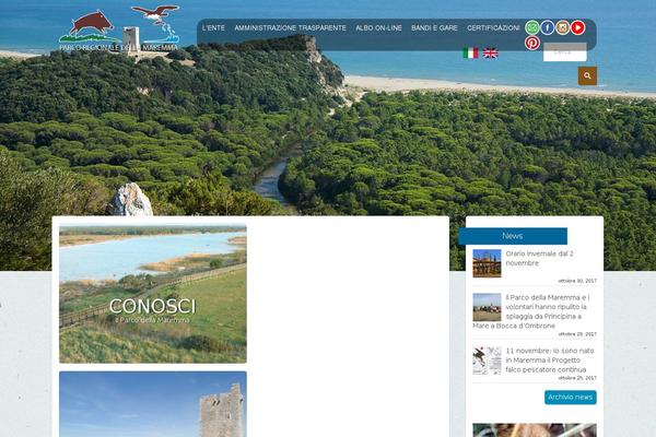 Impreza theme site design template sample