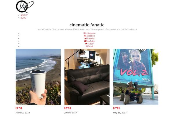 Kalium theme site design template sample