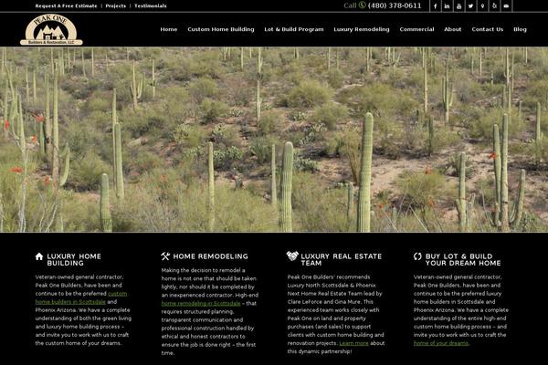 Enfold-child theme site design template sample