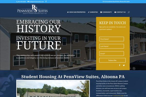 Site using Divi-overlays plugin