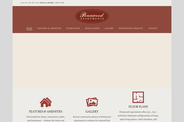 Pro theme site design template sample