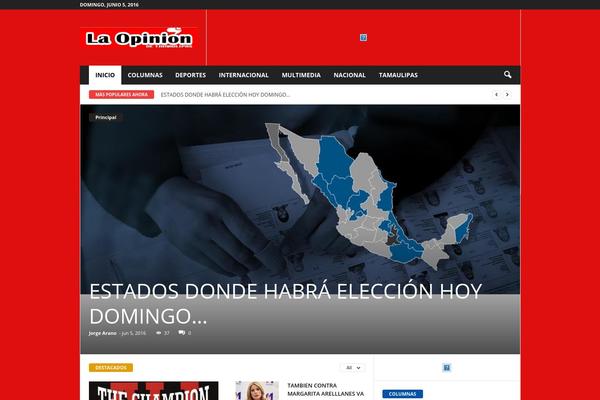 NewsMag theme site design template sample