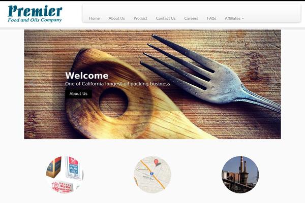 Customizr theme site design template sample