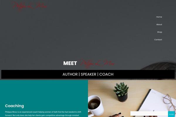 Astra theme site design template sample