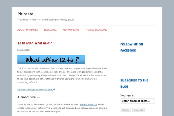 Twenty Seventeen theme site design template sample
