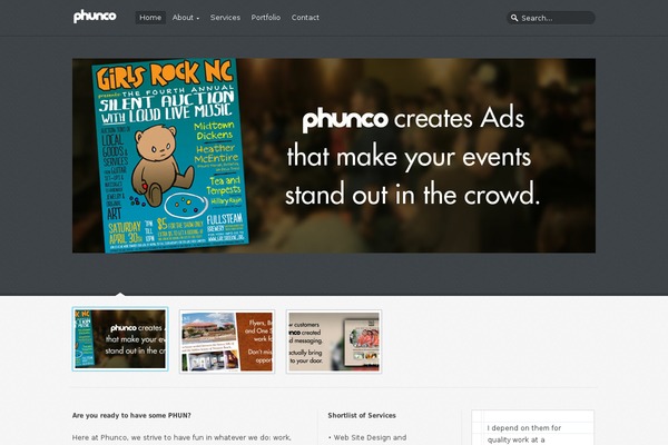 Site using Testimonial Basics plugin