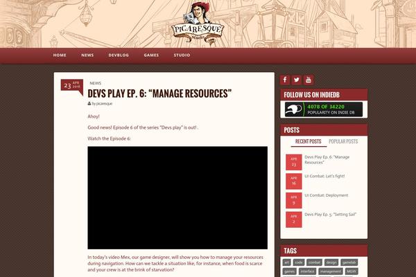 Site using Footer Putter plugin