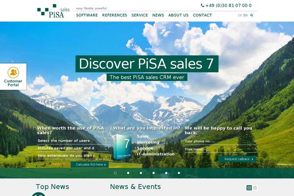 Site using WP-PageNavi plugin