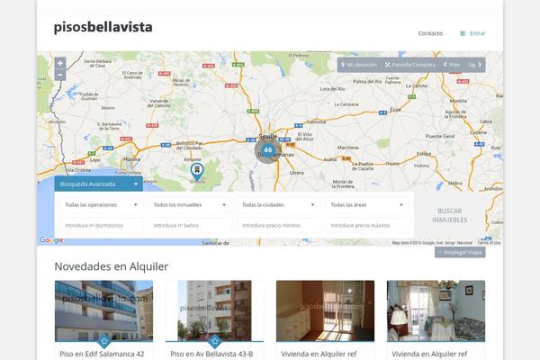WP Residence theme site design template sample