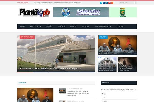 SmartMag theme site design template sample