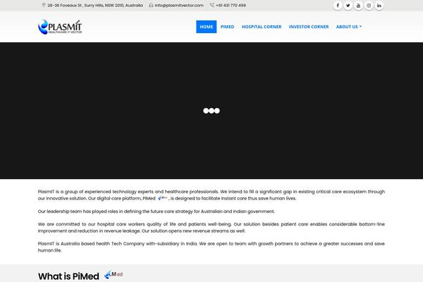 Porto Child theme site design template sample