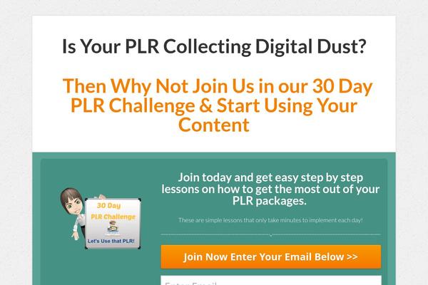 plrchallenge.com site used Minus