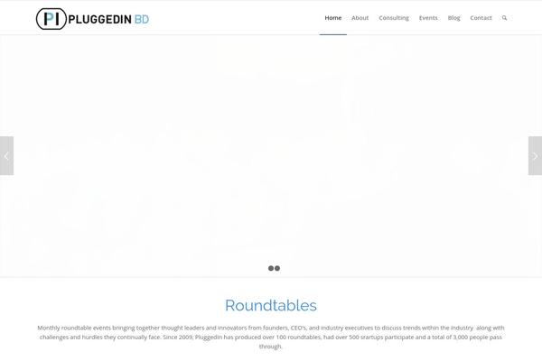 Enterprise theme site design template sample
