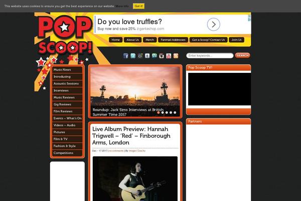 Site using Picasa and Google Plus Express plugin