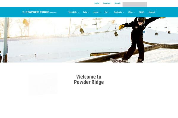 Divi theme site design template sample