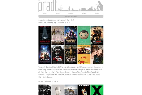 P2 theme site design template sample