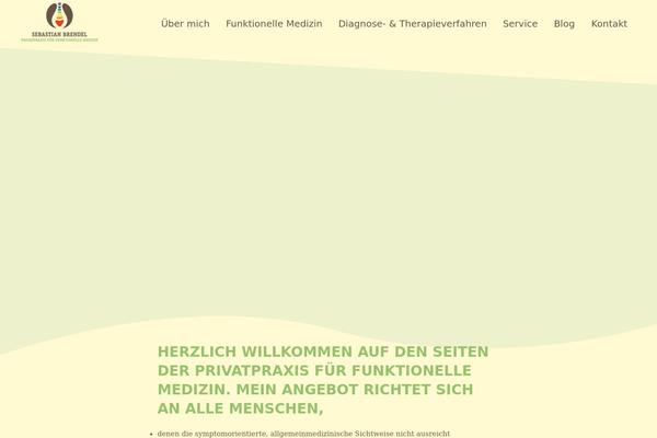 Bridge theme site design template sample