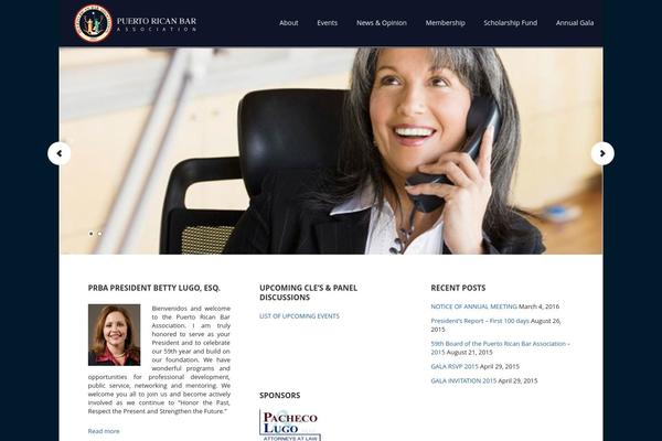 Site using Genesis Slider plugin