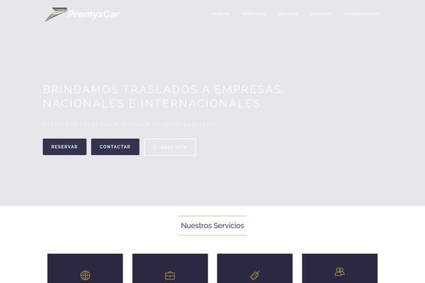 Jupiter Child theme site design template sample