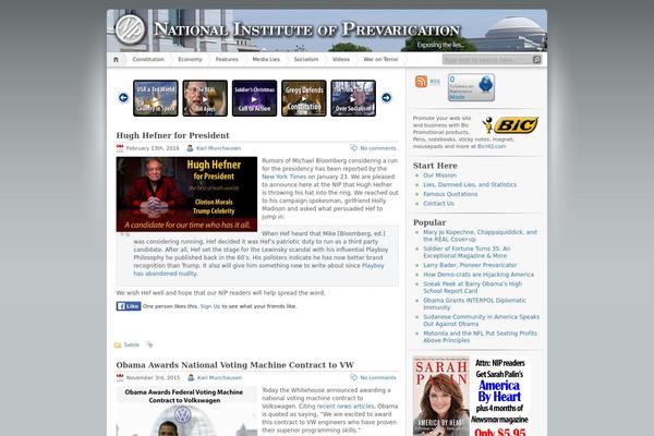 Site using FLV Embed plugin