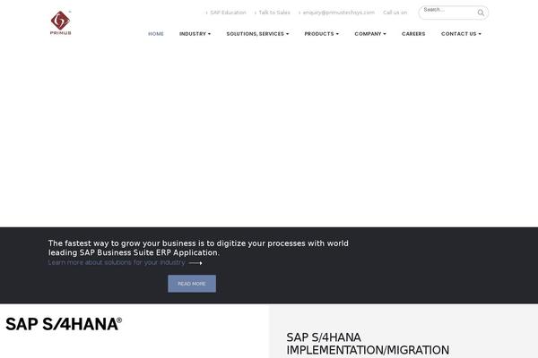 Porto Child theme site design template sample
