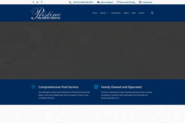 Salient theme site design template sample