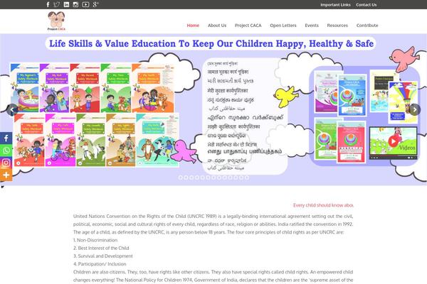 Wellspring theme site design template sample