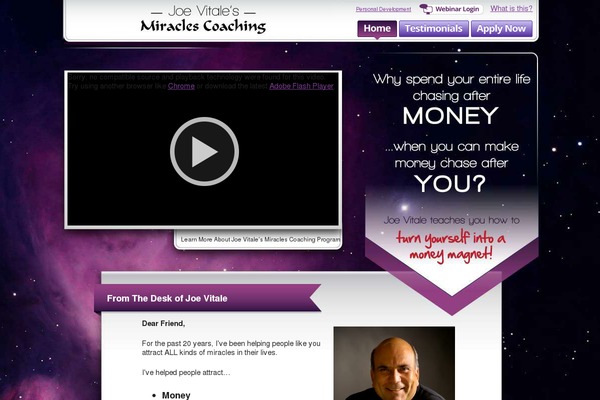 Prose theme site design template sample