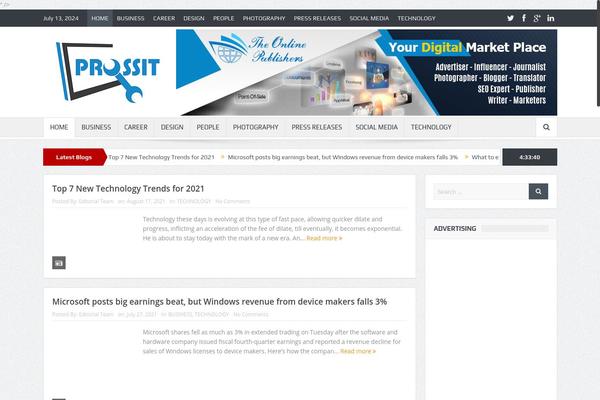 Child-theme theme site design template sample