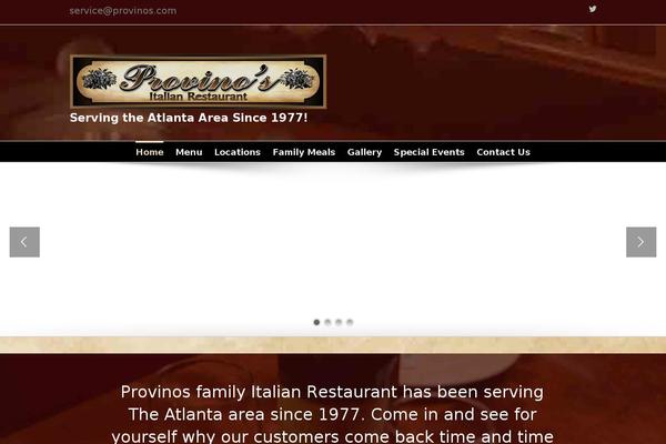 provinos.com site used Avada