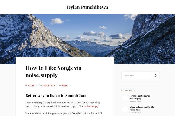 Writr theme site design template sample