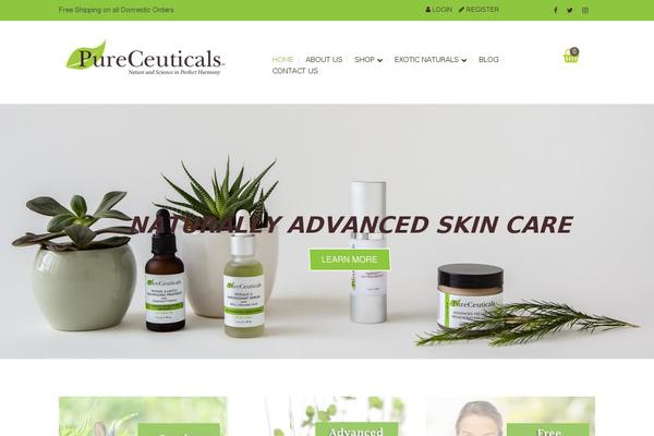 Klasik theme site design template sample