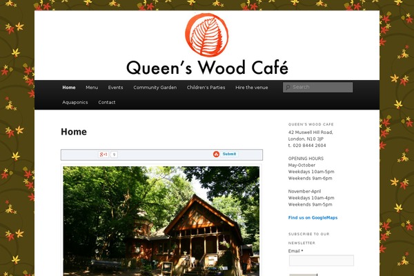 Twenty Eleven theme site design template sample