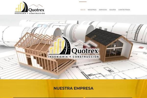 Porto theme site design template sample
